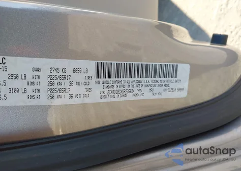 2016 Dodge Grand Caravan American Value Pkg from USA, damaged, VIN 2C4RDGBGXGR236654